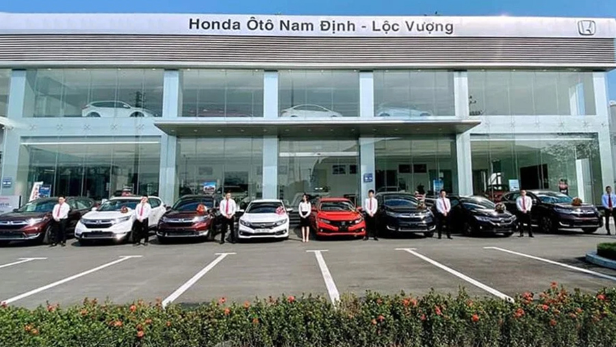 Nam Định: Đại lý Honda Ôtô Nam Định - Lộc Vượng